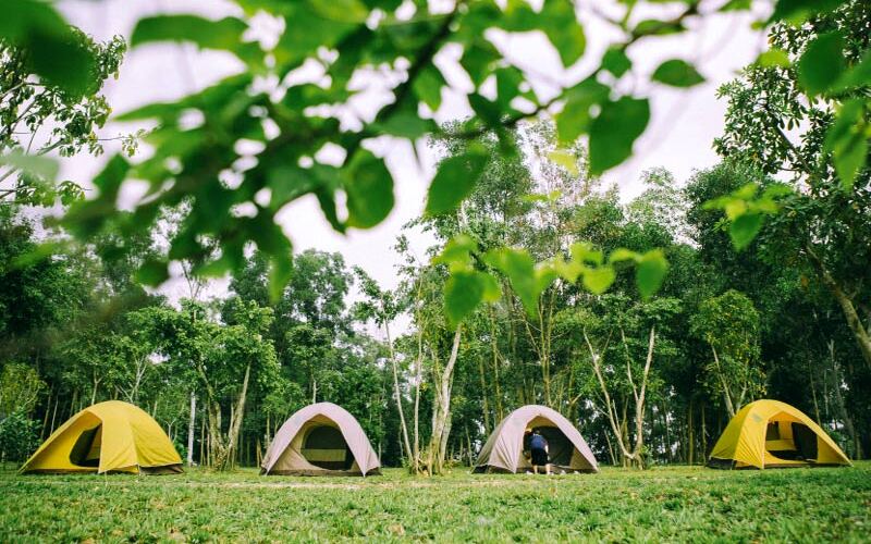 Cắm trại ở Camping sport Đồng Mô 