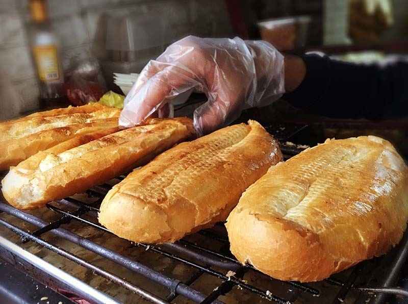 Bánh mì nướng dễ làm ăn no bụng