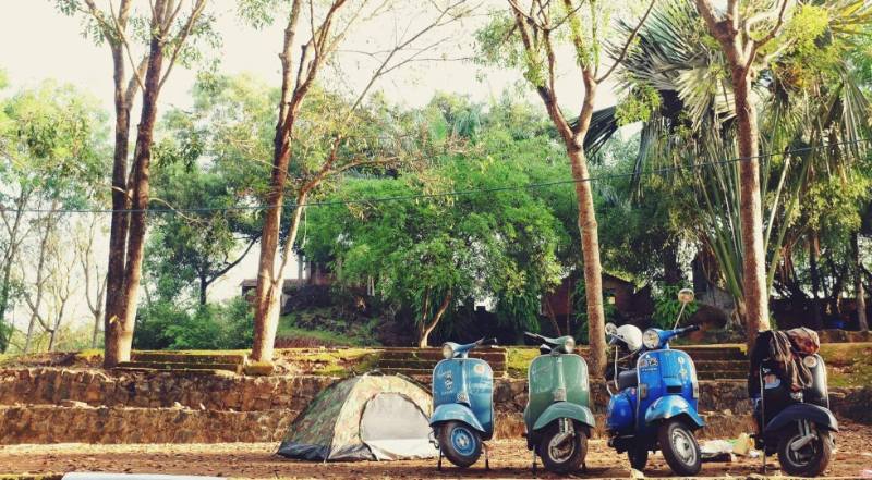 Cắm trại cùng bạn bè tại khu du lịch Cao Minh - Đồng Nai